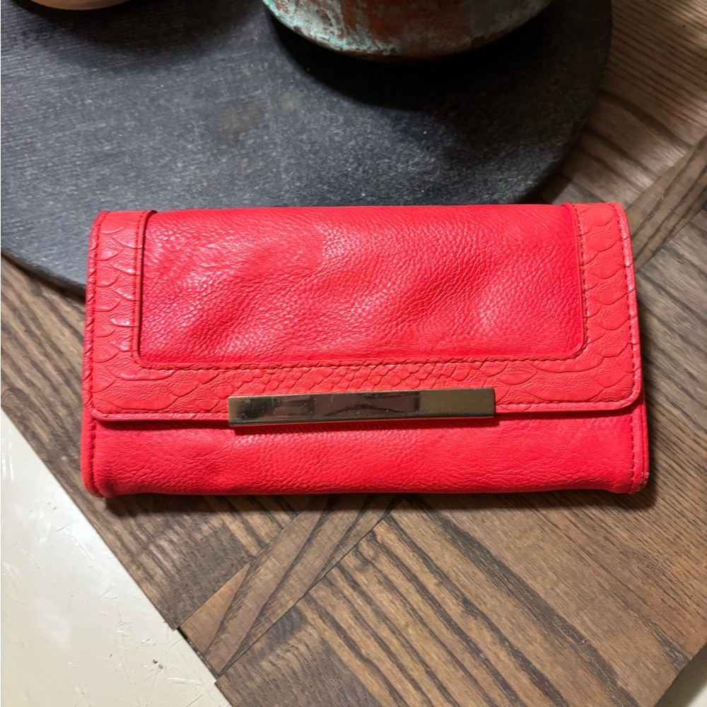 Aldo Vibrant Coral Women's Wallet